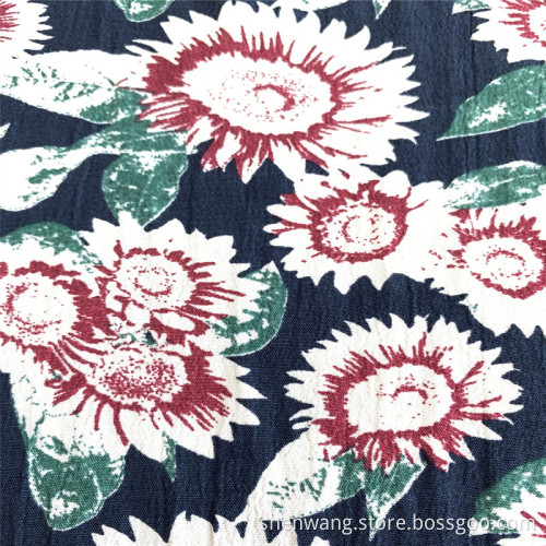 Wholesale Viscose Rayon Ghost Print Women Dresses Fabric